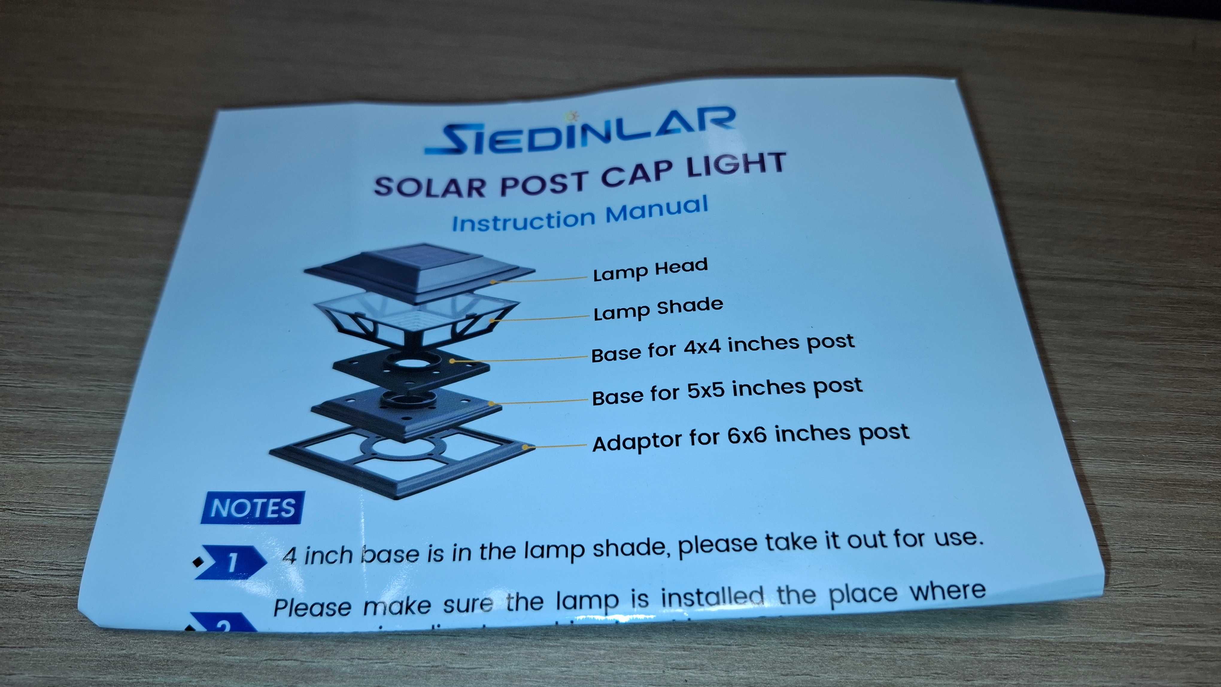 Sprzęt AGD - 2x Solar LED Light Siedinlar
