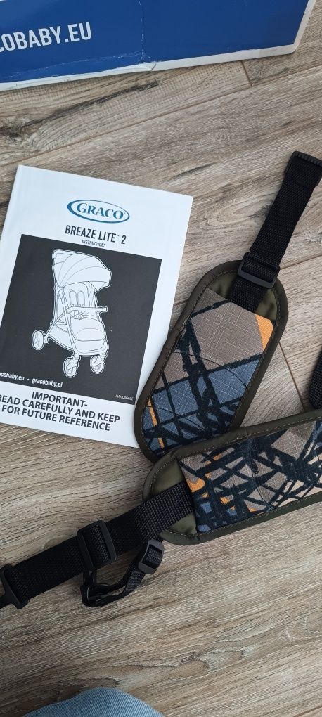Wózek Spacerówka lekka graco parasolka dla dziewczynki dla chłopca