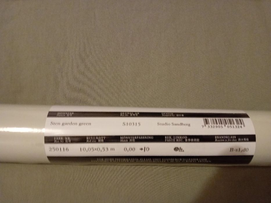 Papel de parede verde água 2 rolos de 10 metros  lineares