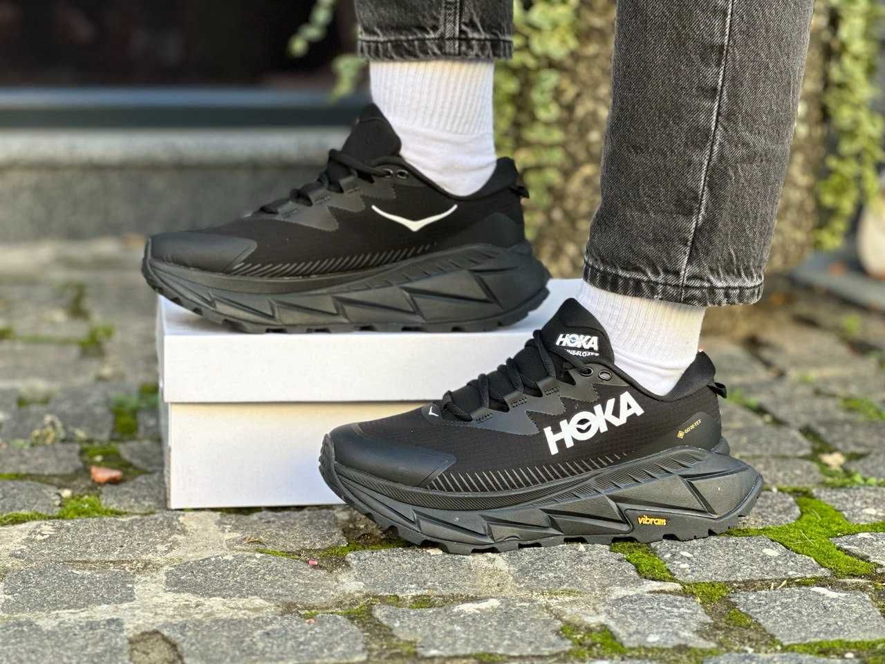 !SALE! Hoka Skyline-Float (Gore-Tex) Black/White 40 41 42 43 44 45 гтх