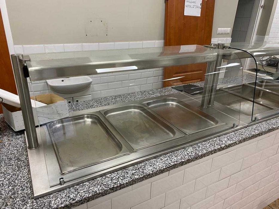 Bemar grzewczy z nadstawką Komat 3 kW 3x GN 1/1