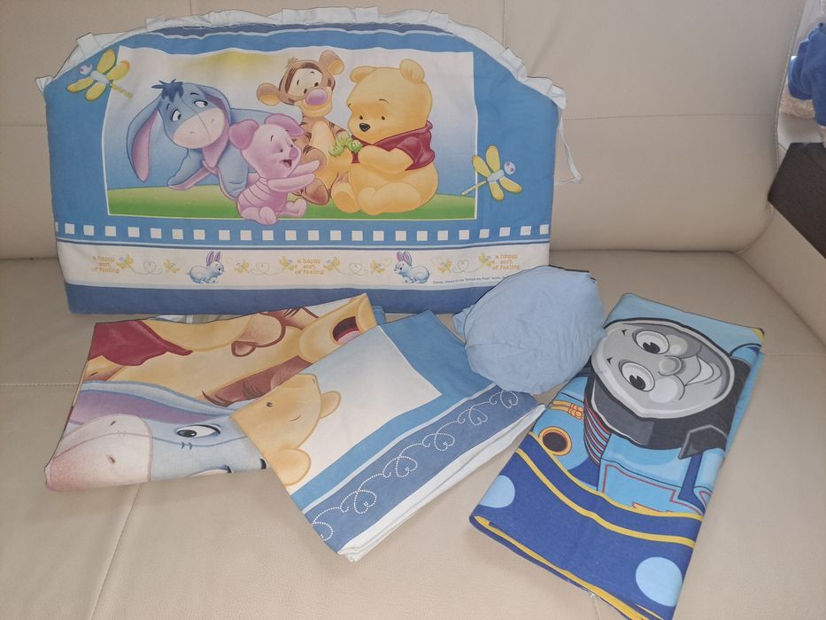 Ochraniacz + Pościel + Prześcieradło KUBUŚ PUCHATEK Disney 120x90