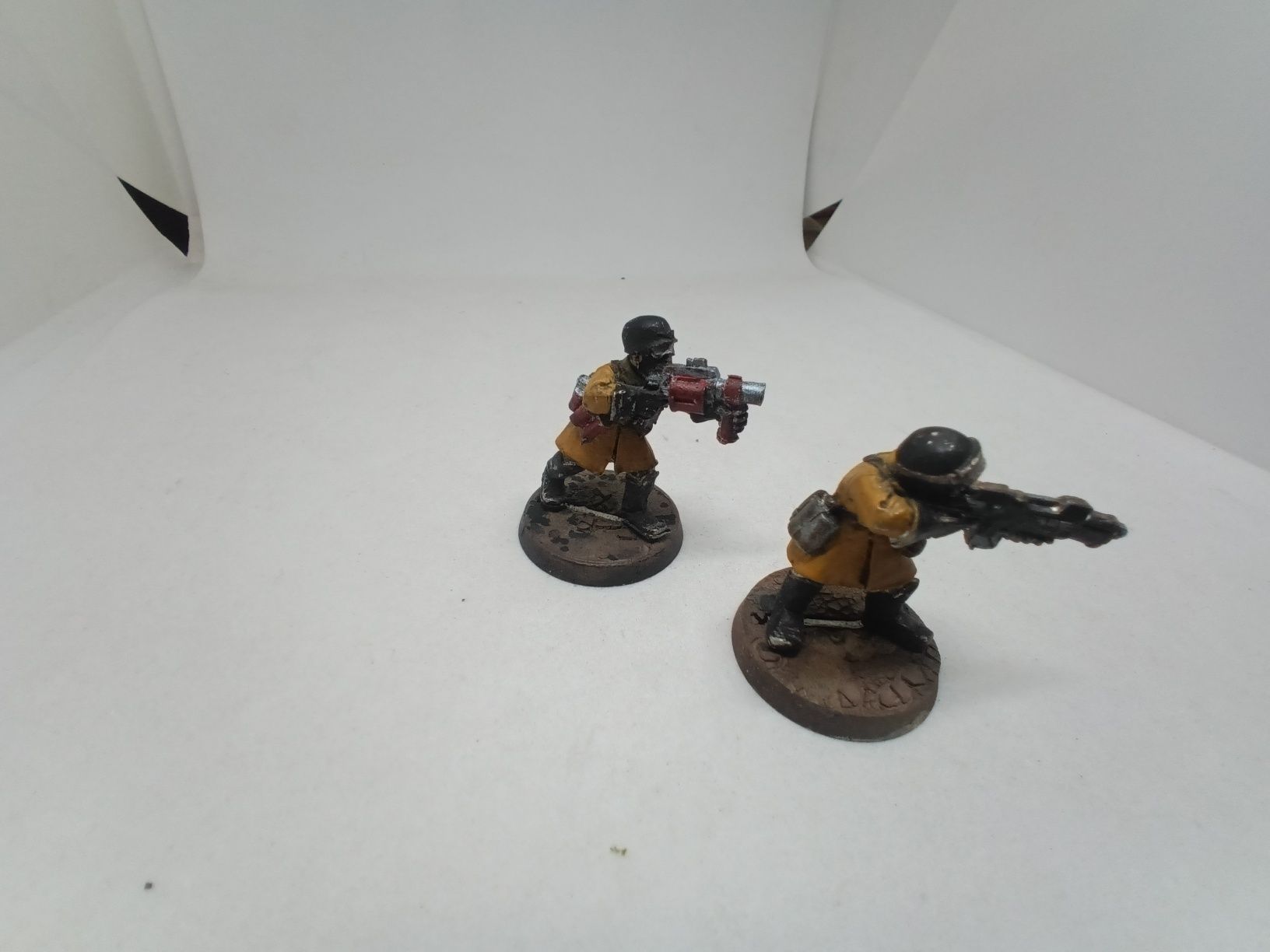 2x Steel Legion Armageddon Support metal Astra Militarum Warhammer 40k