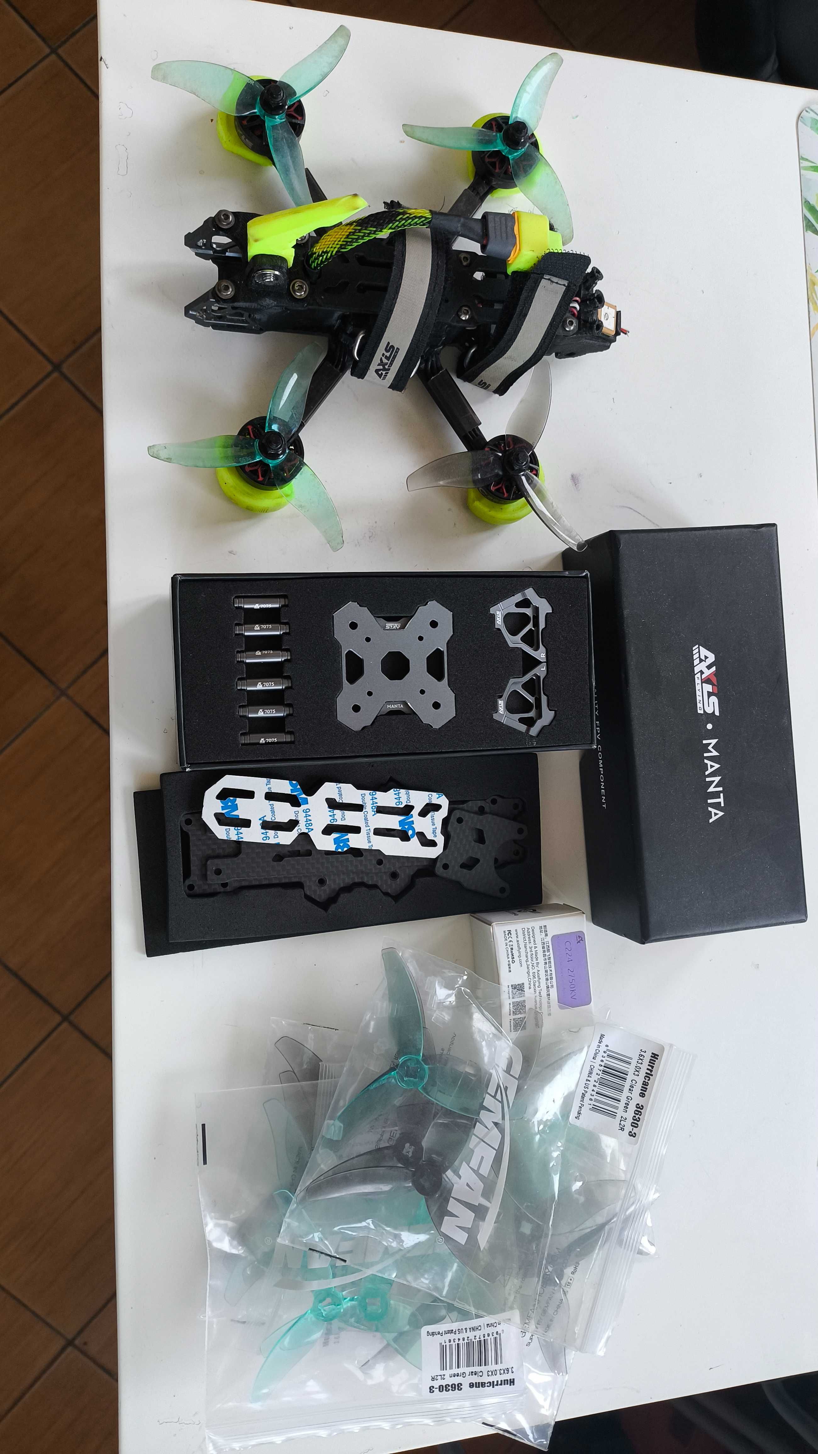 Dron Axiflying Manta 3,6 (bez DJI O3)