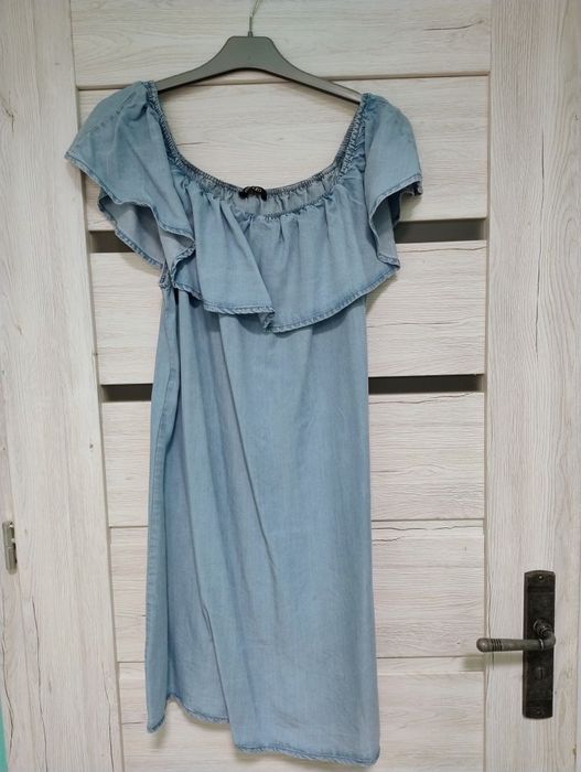 Zestaw ubrań damskich r. L (5 sukienek, kombinezon, trzy bluzki)