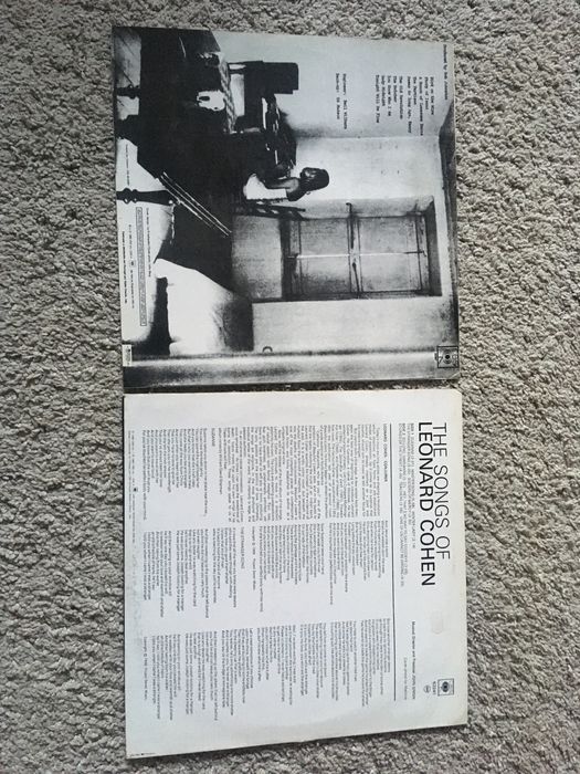 Lote 3 discos vinil Leonard Cohen