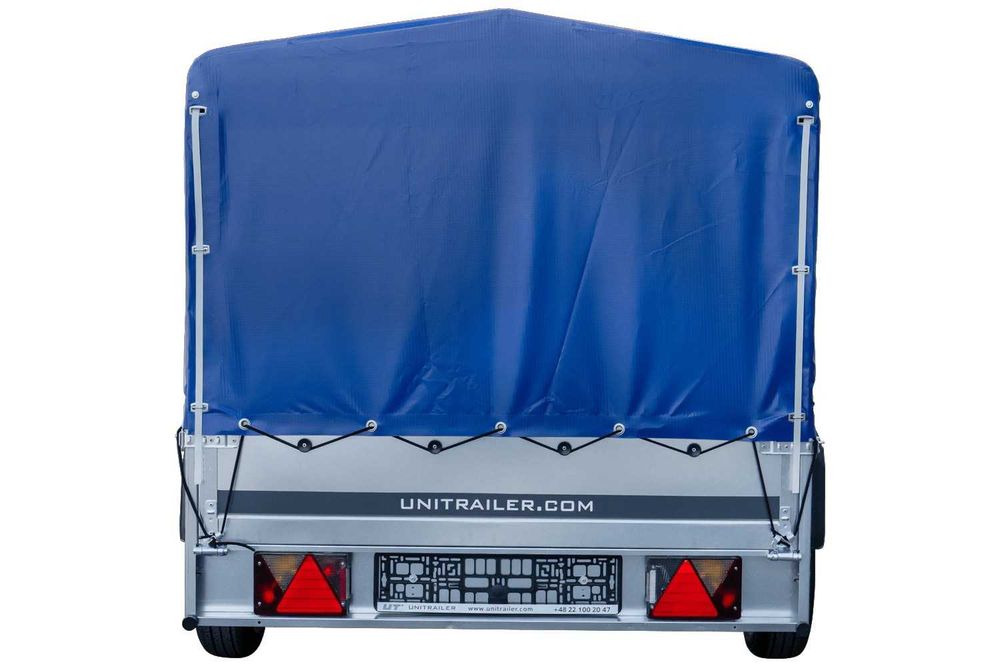 Przyczepka samochodowa jednoosiowa długa Garden Trailer 264 KIPP