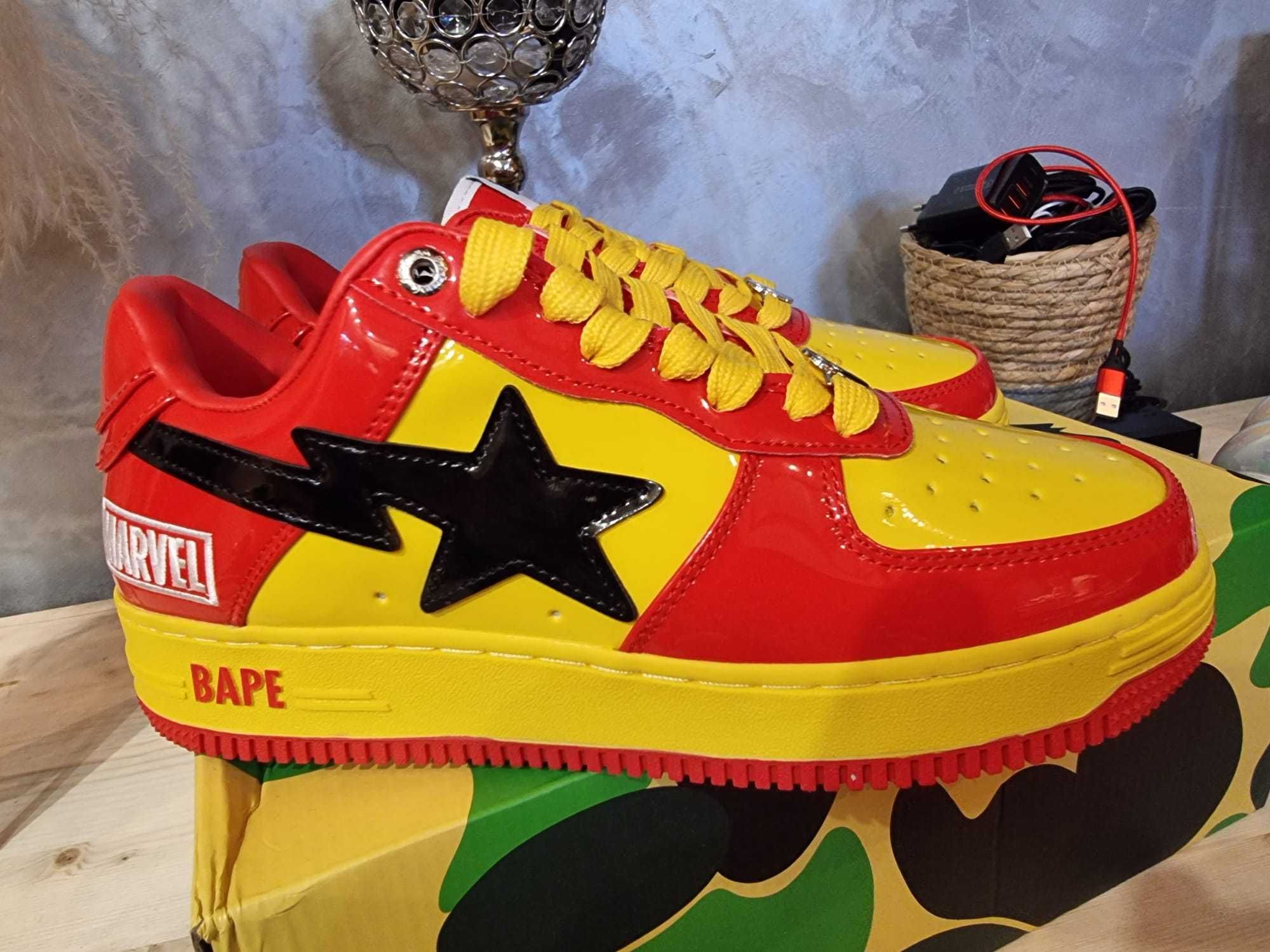 Nowe Buty BAPE STA Marvel roz 41