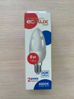 Светодиодные LED лампы 8W 4000K E14 220в (Ecolux EX8C)