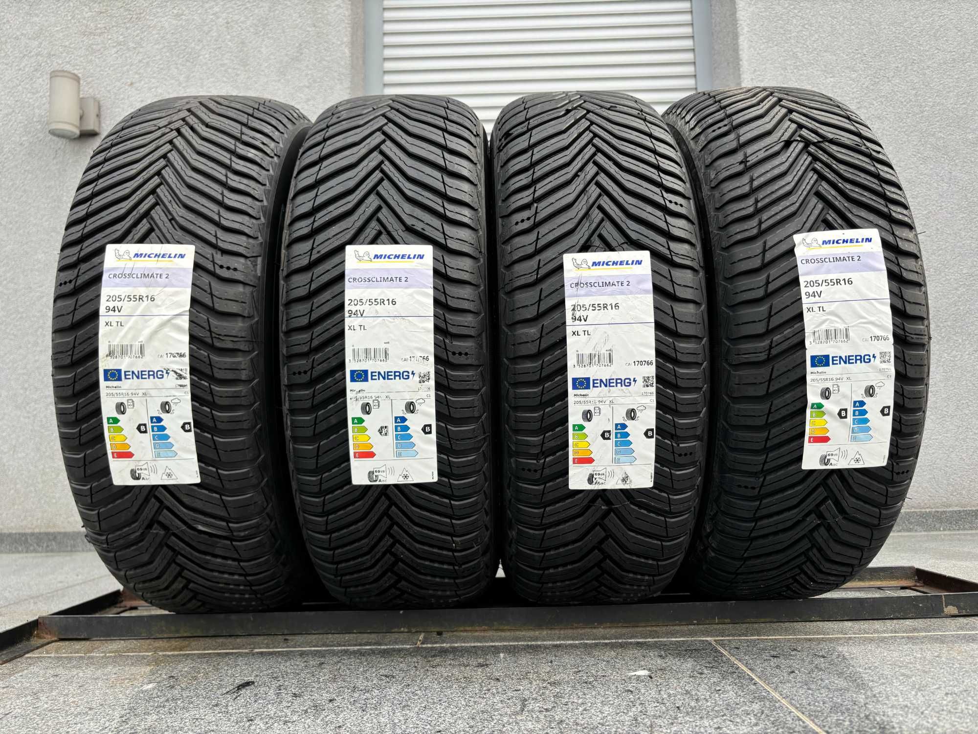 Całoroczna 205/55R16 Michelin CrossClimate2 Prosto z fabryki! Gwarancj