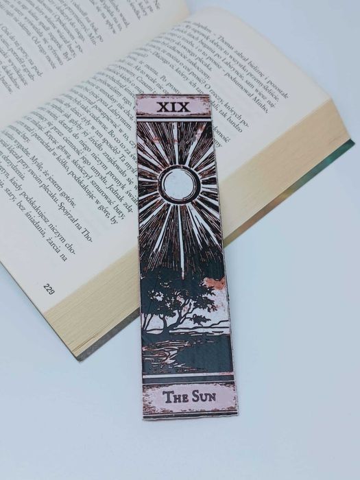 Zakładka do książki Tarot – XIX Słońce (The Sun)