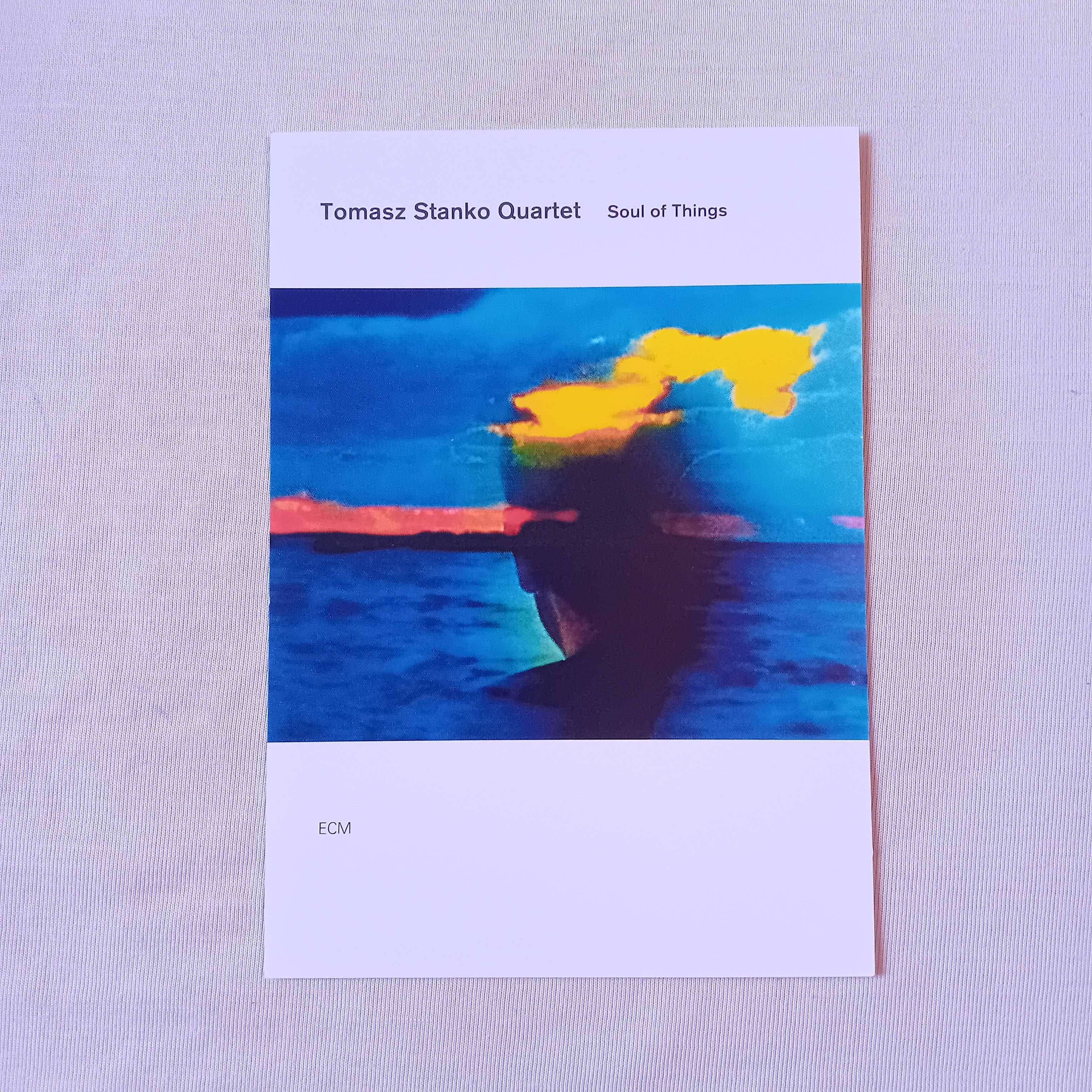 Pocztówka rekl.: Tomasz Stańko Quartet - Soul of Things. ECM Rec. 2002
