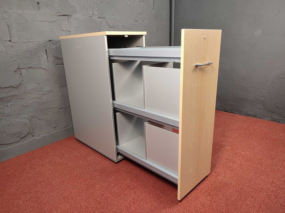 Konig+Neurath szafa szafka biurowa kontener na dokumenty kolor brzoza