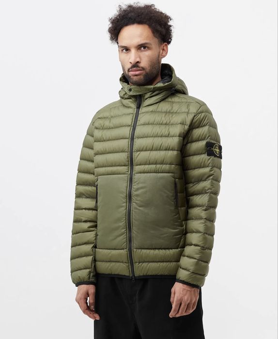 Куртка пухова оригінал Stone Island Bio Based Nylon Ripstop Down, XL