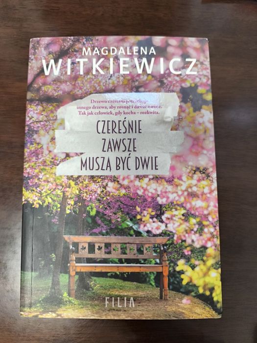 Czereśnie zawsze muszą być dwie Magdalena Witkiewicz książka