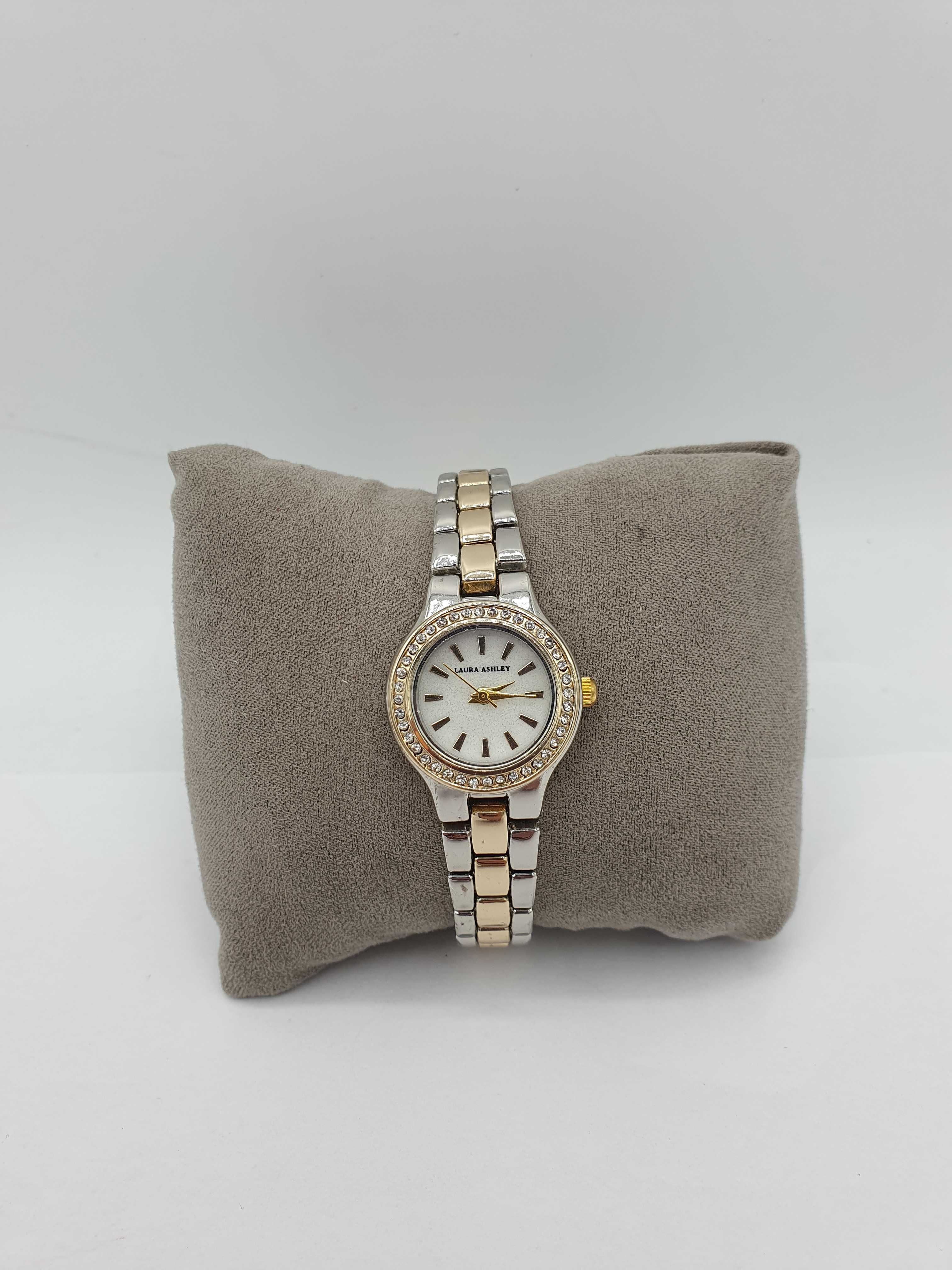 Zegarek damski Laura Ashley z cyrkoniami