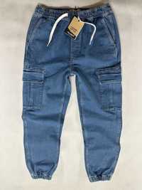 PULL & BEAR jeans bojówki cargo style jogger spodnie męskie M
