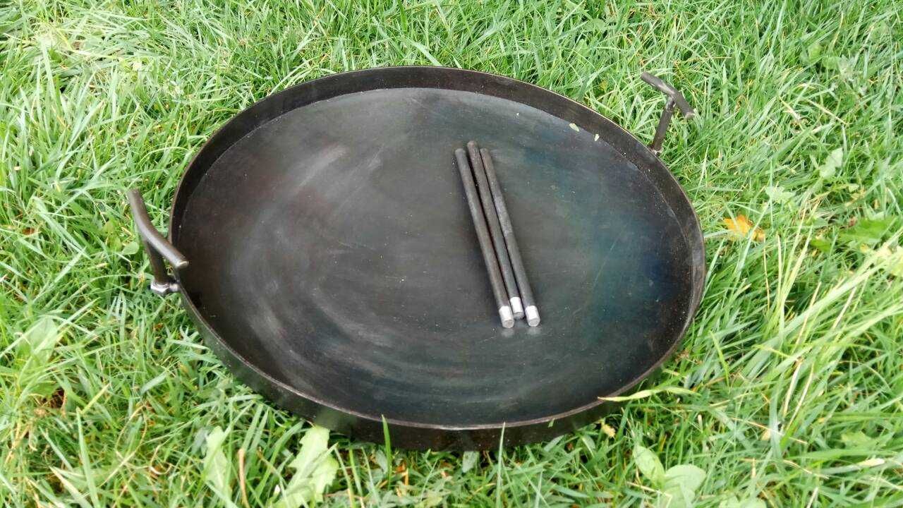 Сковорода із диска борони мангал садж для природи