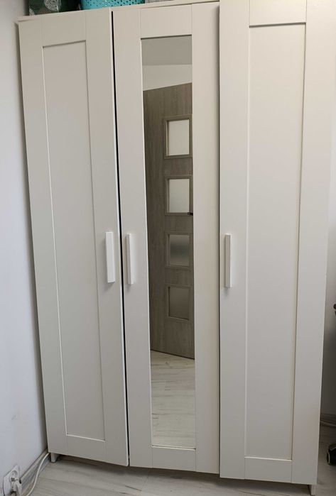 IKEA BRIMNES szafa 3-drzwiowa BILA 117x50x190 cm