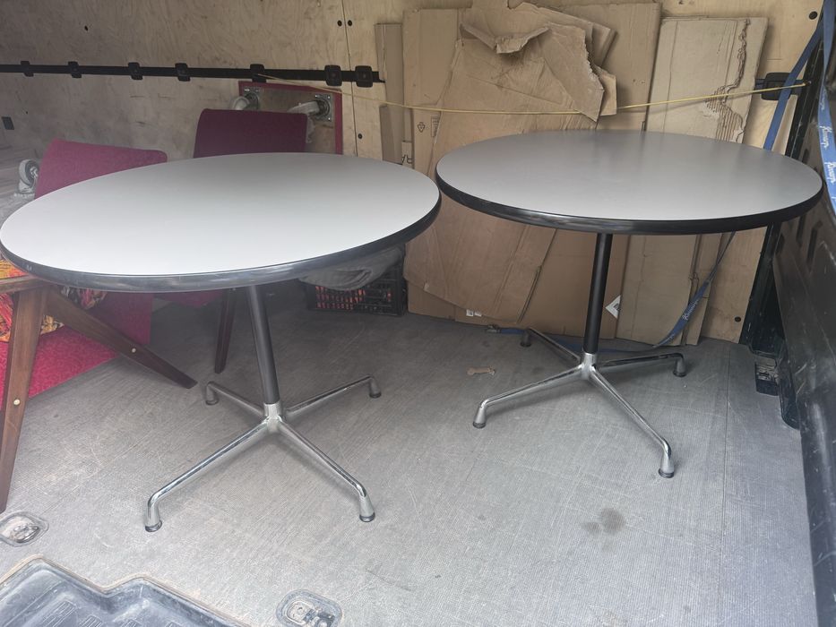 Stolik okrągly vitra eames 2szt