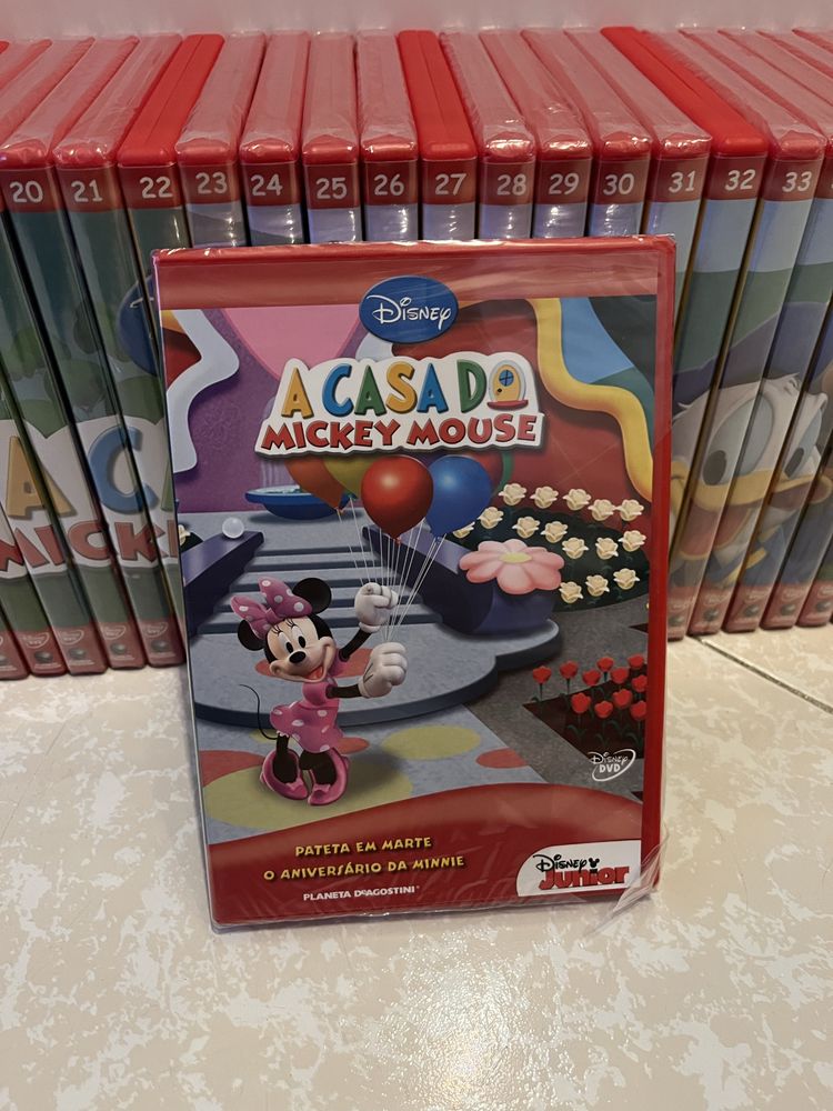 Coleção DVDs “A Casa do Mickey Mouse”