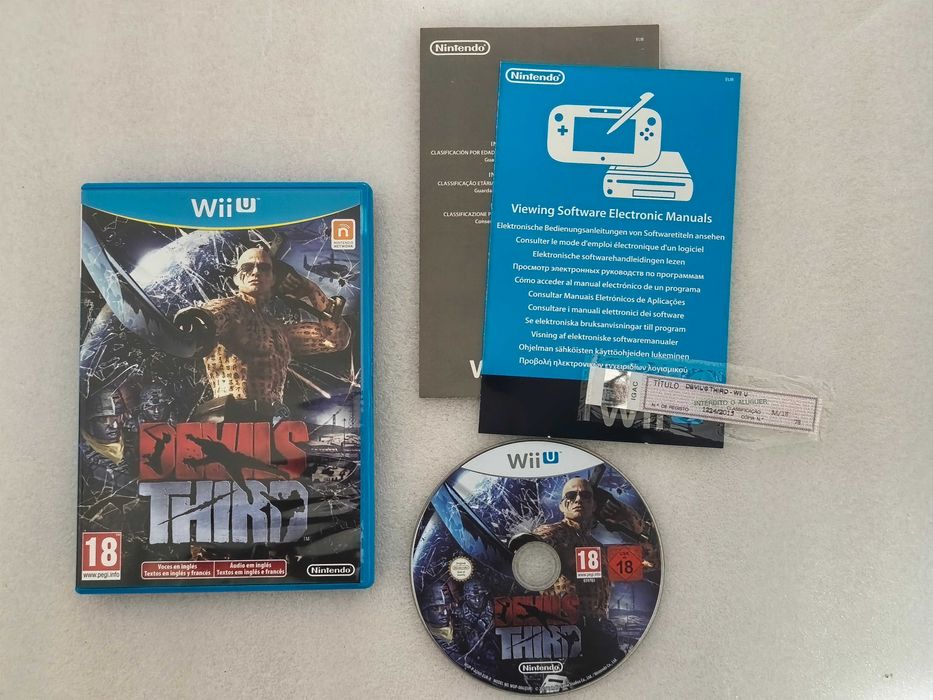Devil's Third Nintendo Wii-U Versão Pt / Esp Wii U Devils Third