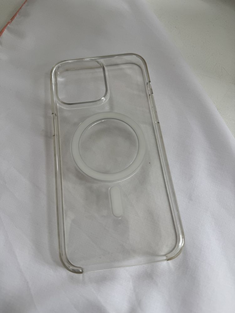 Оригінальний чохол Apple Clear Case with Magsafe для iPhone 15 Pro Max