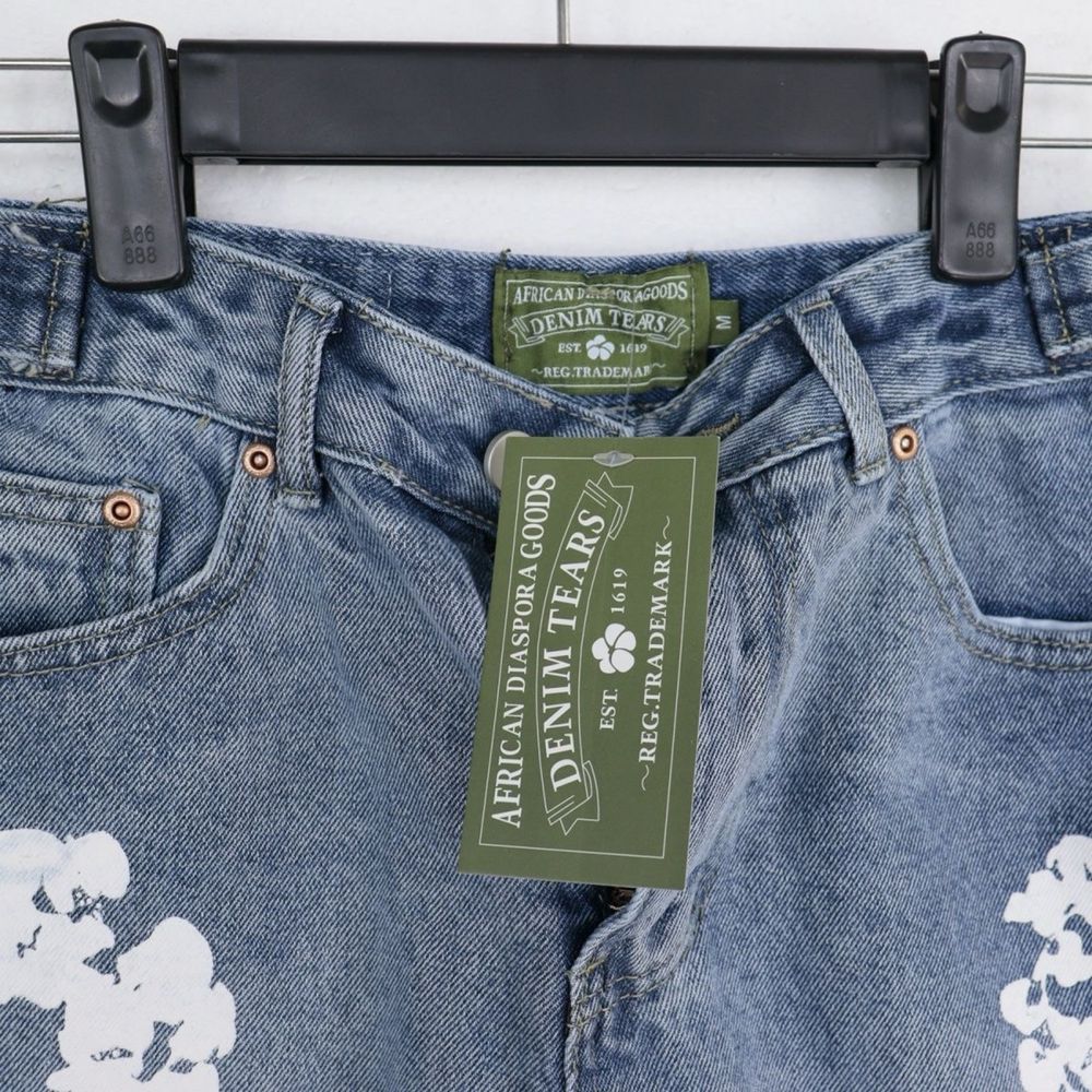 РОЗПРОДАЖ Шорти Denim Tears джинсові шорти широкі оверсайз