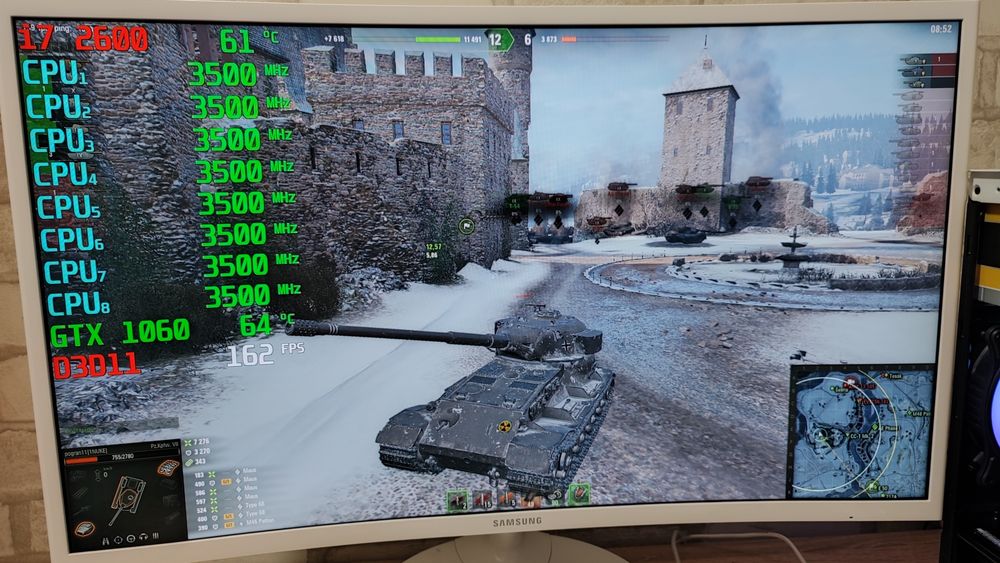 Игровой ПК RTX 2060 i5 10400F CS 2 GTA5 WOT fortnite DoTa2 PUBG RUST