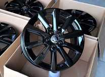 Alufelgi 16 5x100 Skoda Kamiq Scala Rapid Fabia Roomster Czarne ! 474#