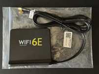Antena Wi-Fi 6E rekin 2 złącza do karty sieciowej lub routera