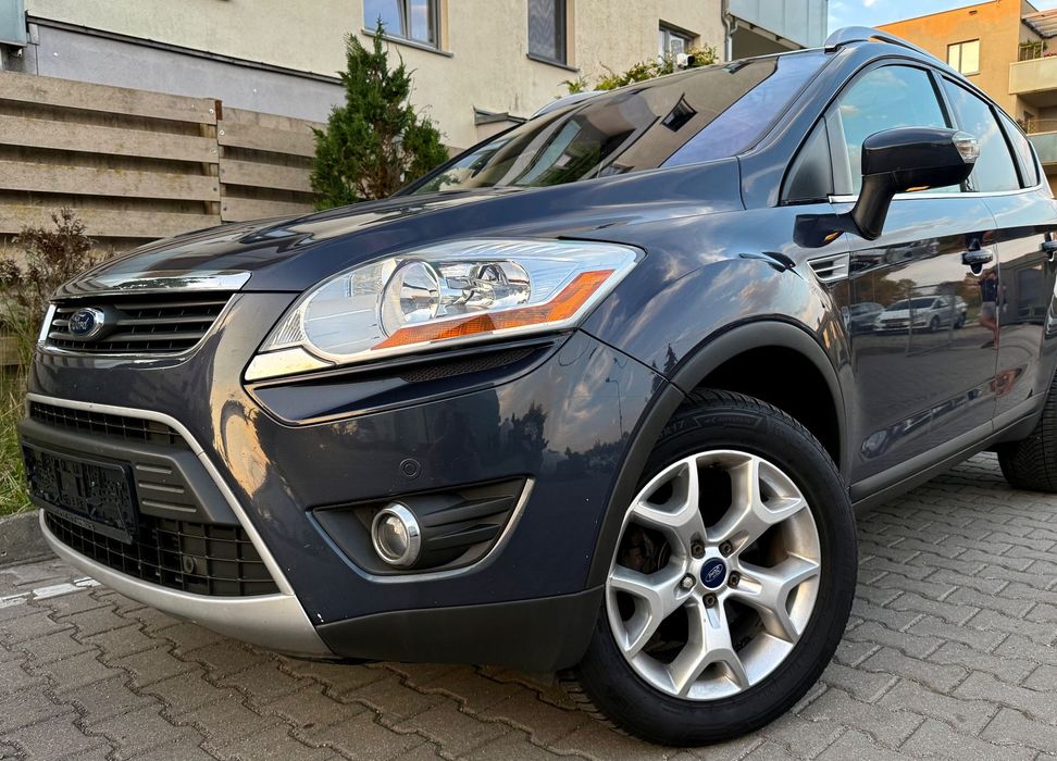 Ford Kuga Zadbany Super Stan PanoramaDach Climatronic Alu PDC IR Isofix Navi