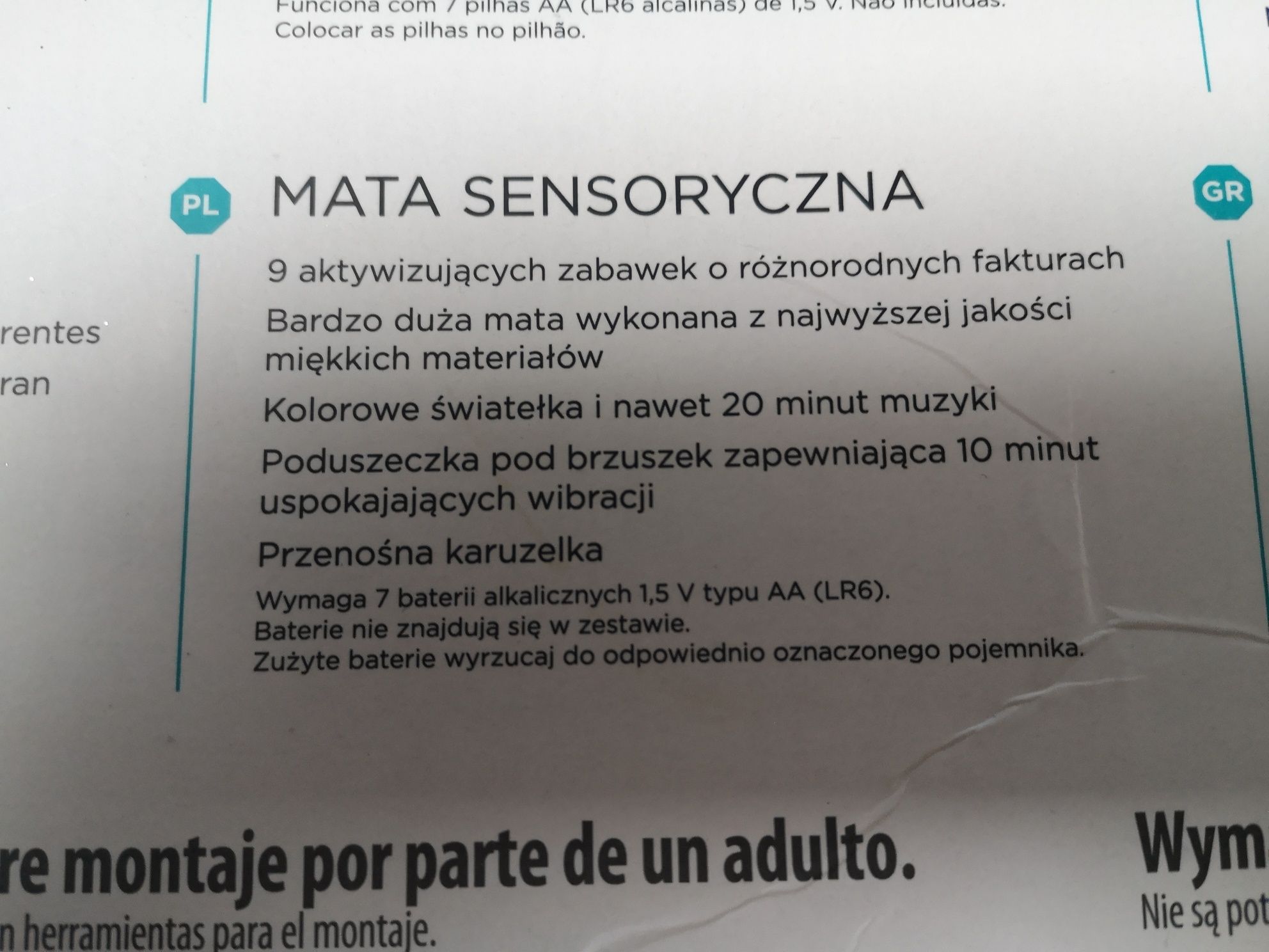 Mata sensoryczna Fisher Price