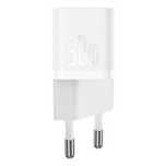 Miniładowarka sieciowa Baseus GaN5/30W USB-C - biała
