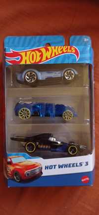 Hot Wheels 3 pak auto samochód resorak zabawka dla dzieci