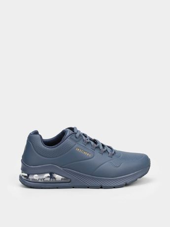 Трендові чоловічі кросівки Skechers/ скечерс кросівки синього кольору