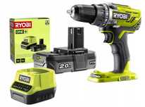 RYOBI Wiertarko-wkrętarka 18V bezprzewodowa idealny +aku+ładowara