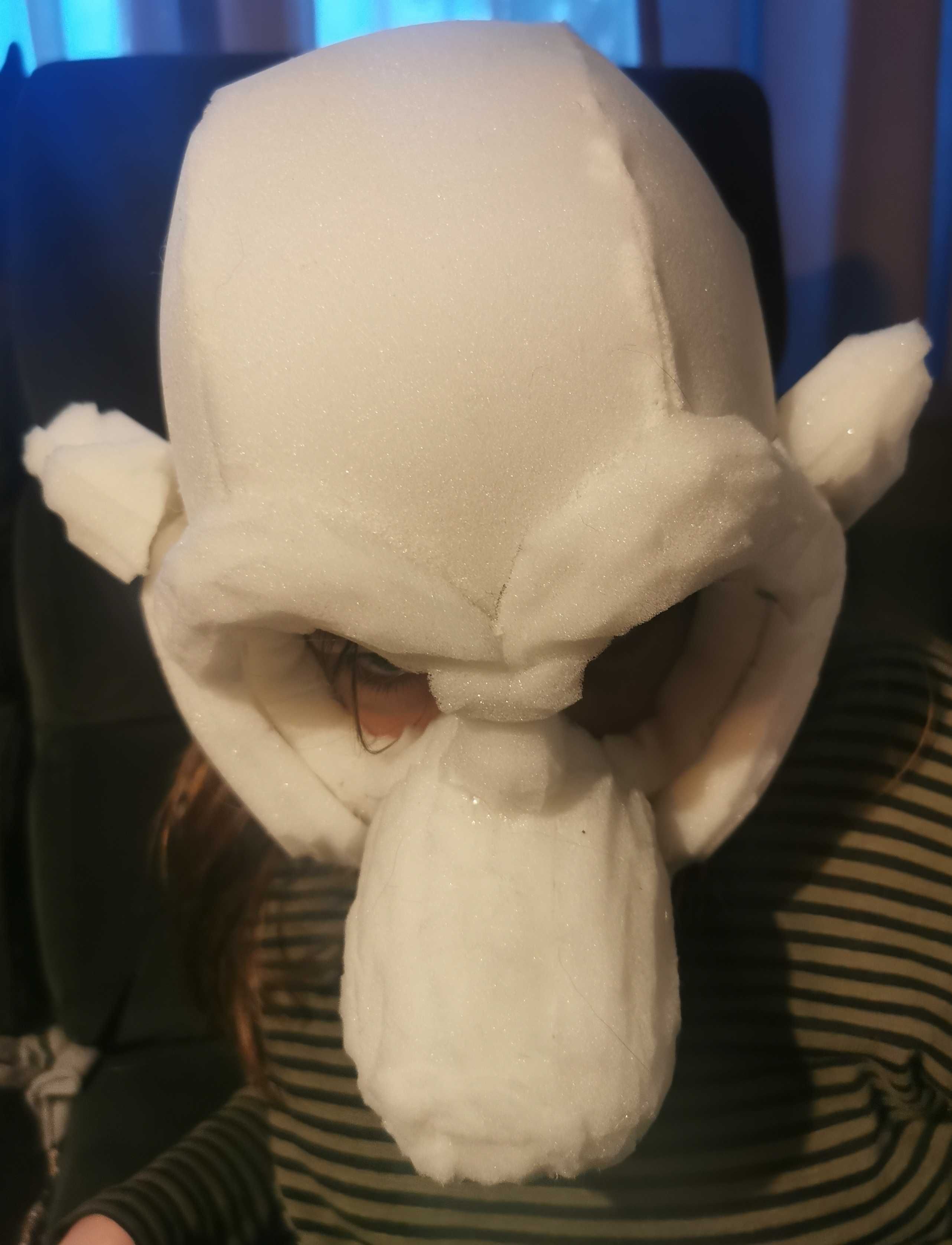Furstiut/maska furry do samodzielnego wykończenia