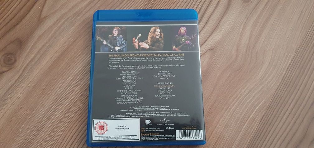 Black Sabbath bluray Concert