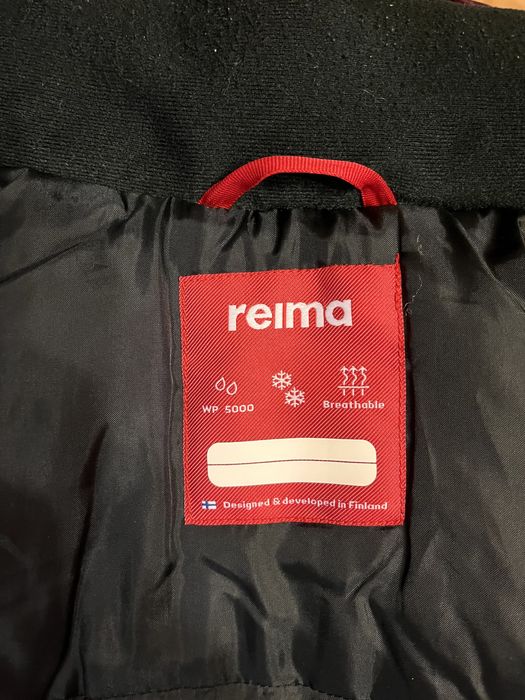 Зимова термо куртка Reima для дівчинки 8 років