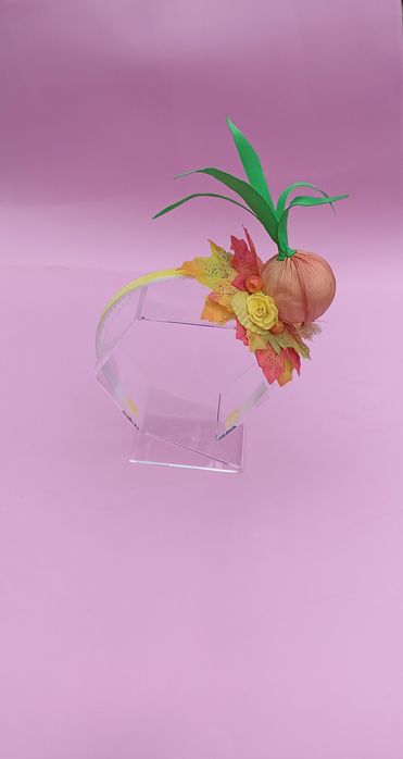 Обруч осінній цибуля цибулька кукурудза