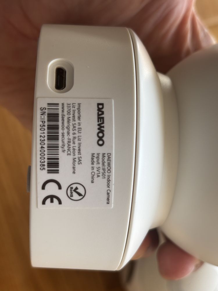 Conjunto 4 Camaras Wifi Daewoo