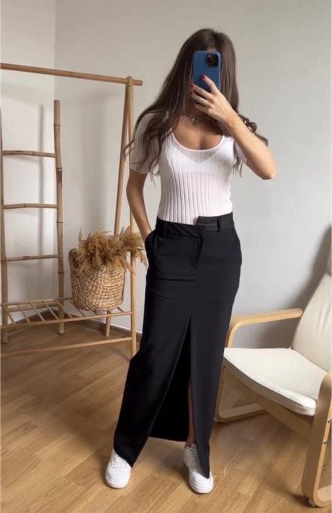 Спідниця максі/міді zara