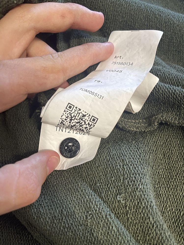 Кофта stone island