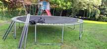 trampolina + siatka zabezpieczająca - Gofit 457