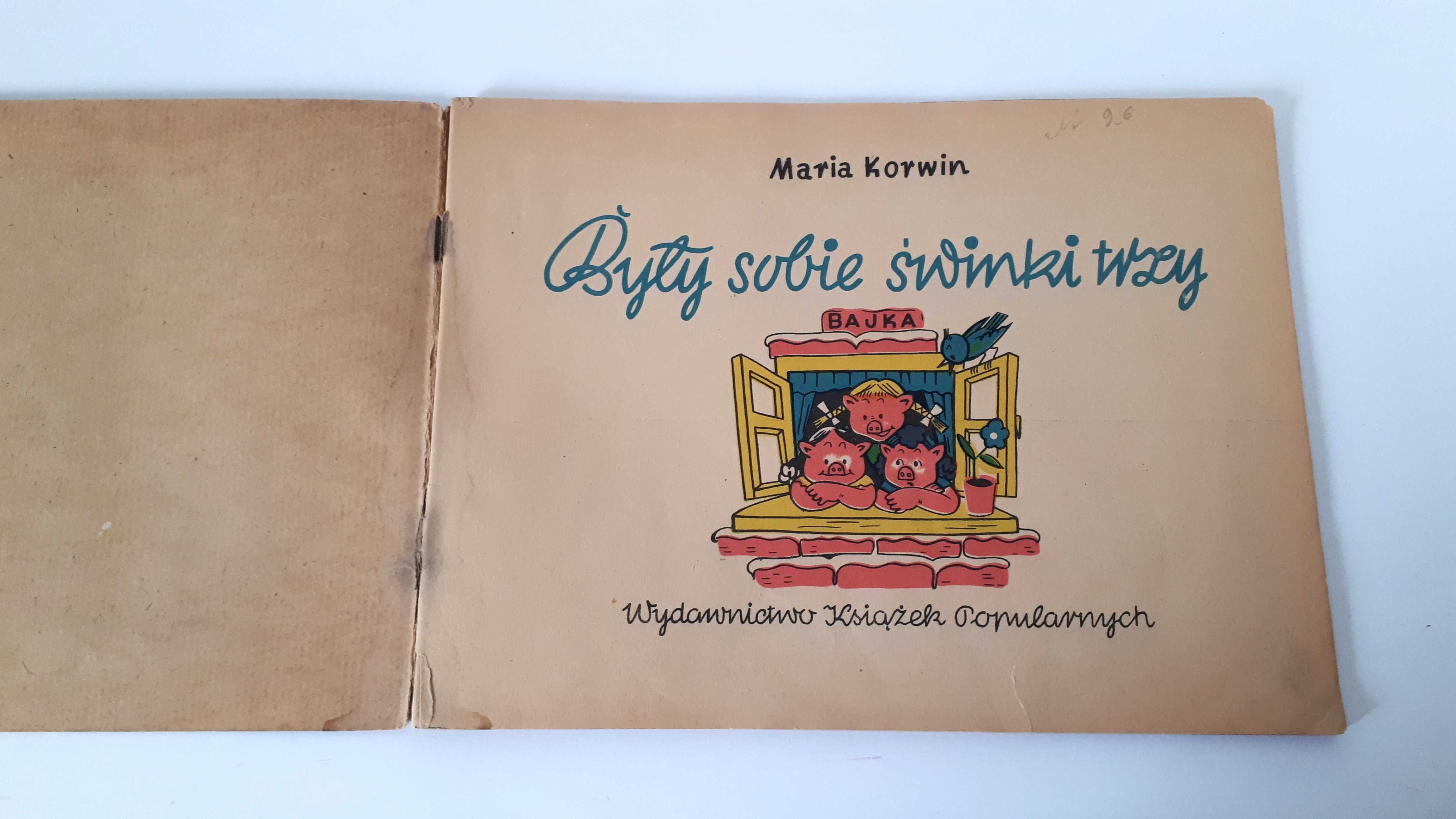 Były sobie świnki trzy - bajka dla dzieci 1950 - Korwin/Górski