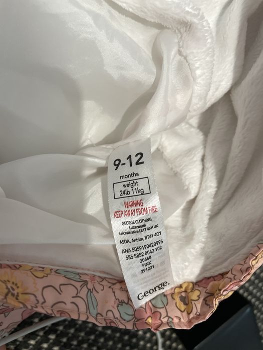 Комбінезон теплий 9-12 місяців 74-80 розмір