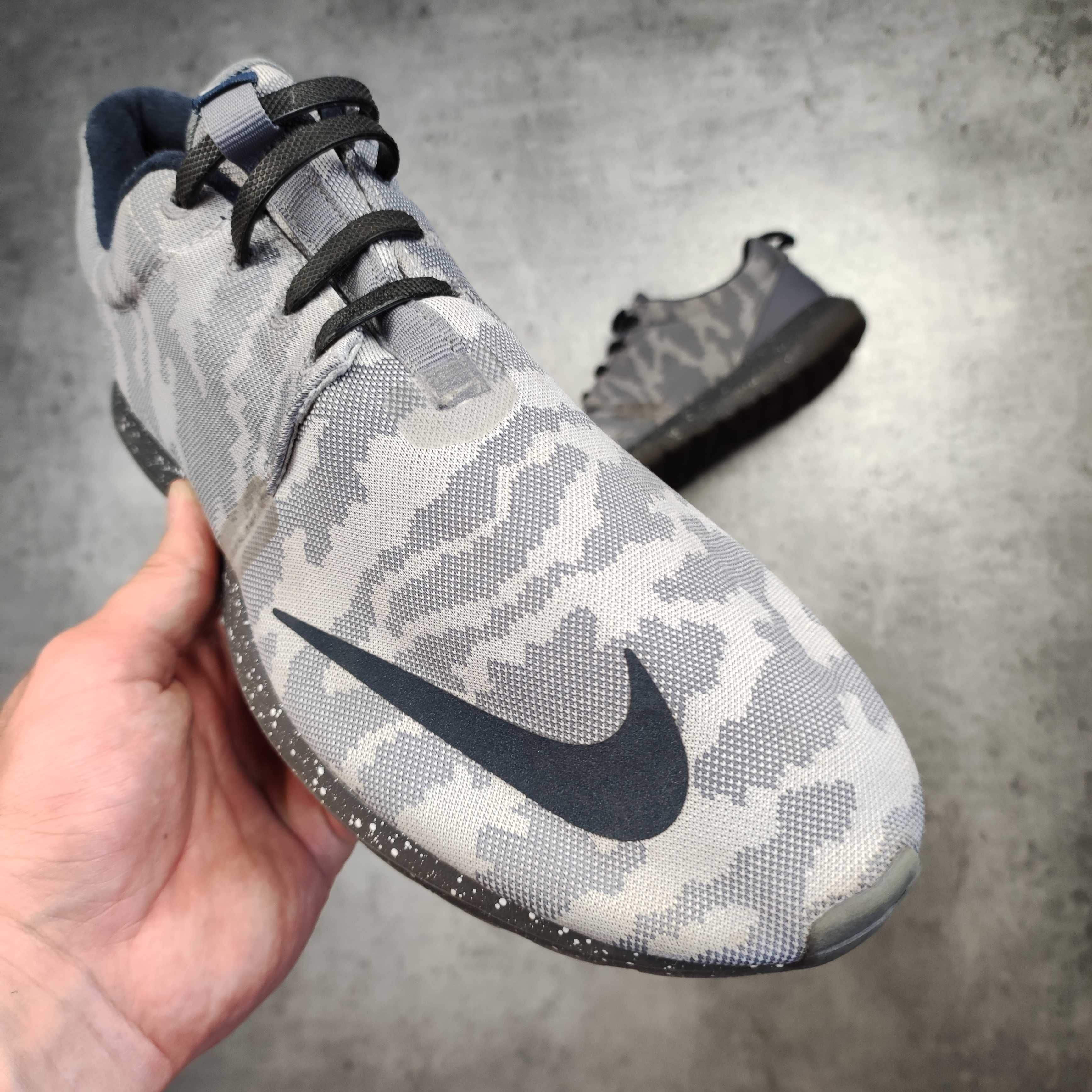 MĘSKIE Buty Limitowane Biegowe Nike Roshe Run Dark Gray Camo Moro MORO