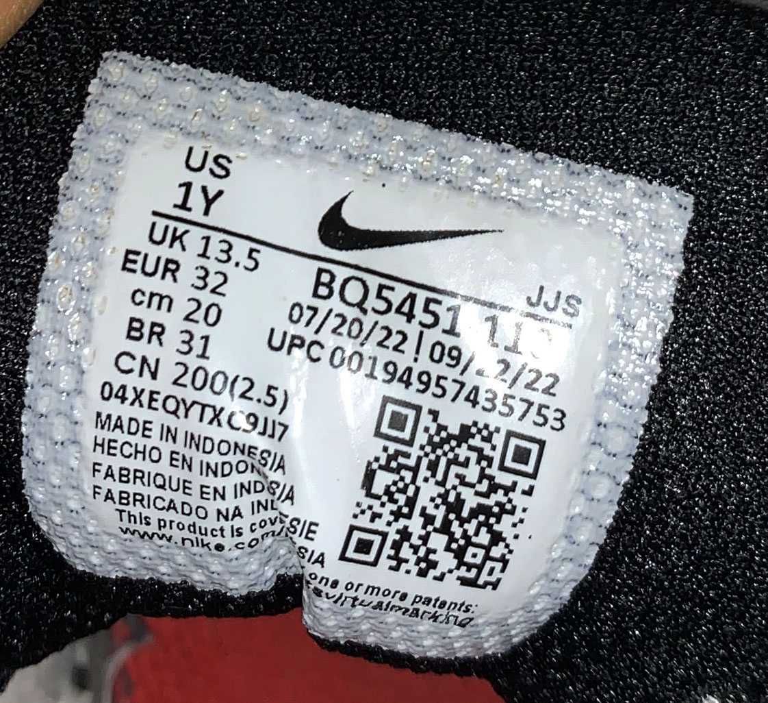 Демисезонные кроссовки Nike  для ребенка, размер 32 (20,5 см)