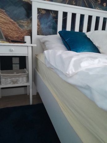 Łóżka drewniane Hemnes Ikea